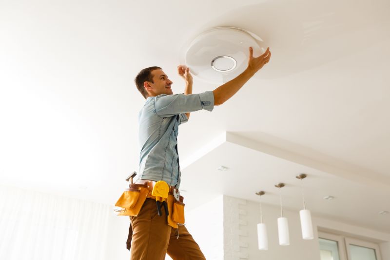 Entryway Lighting Installation in Olathe, KS